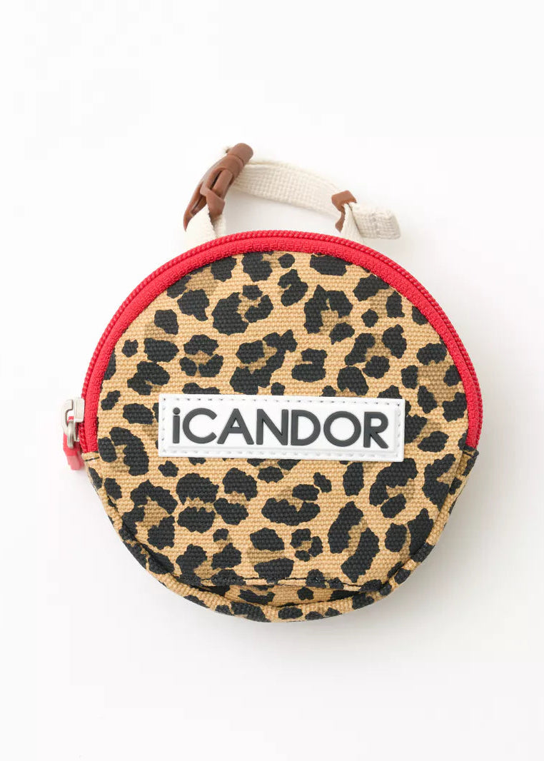 iCandor Dingle Dangle Pouch Bag - Leopard