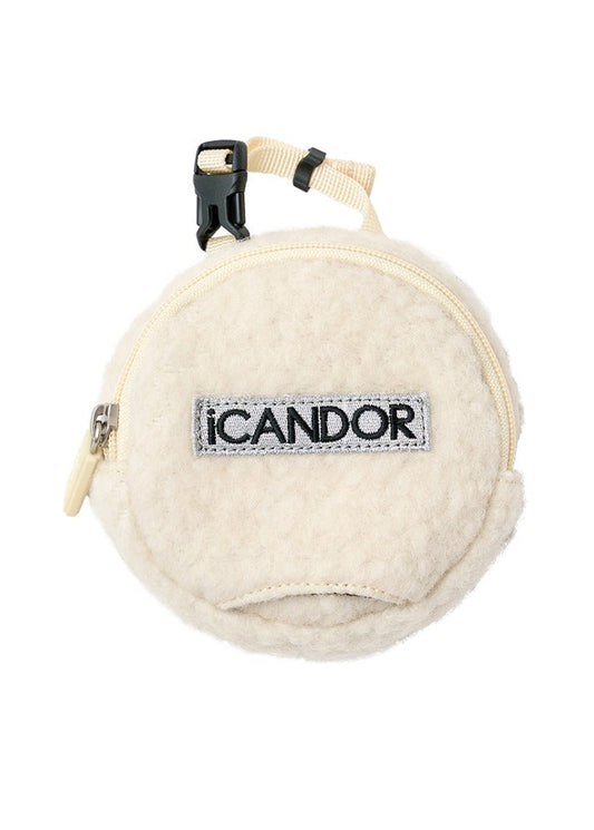 iCandor Dingle Dangle Pouch Bag - Snow